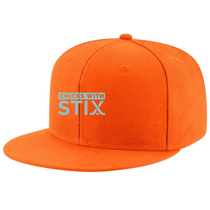 Chicks With Stix Quote Cut Out Cap