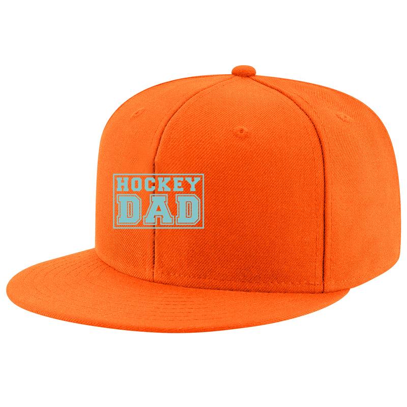 Hockey Dad Label Cut Out Cap
