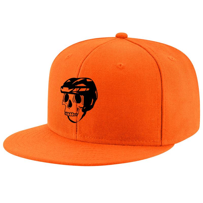 Hockey Helmet Skull High Contrast Cap