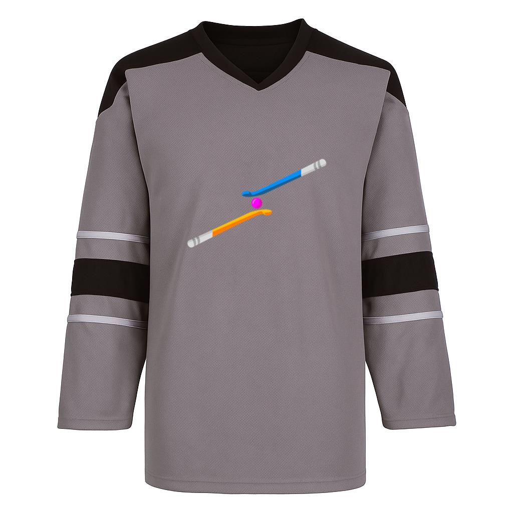 Hockey Sticks Flat Hockey Jersey