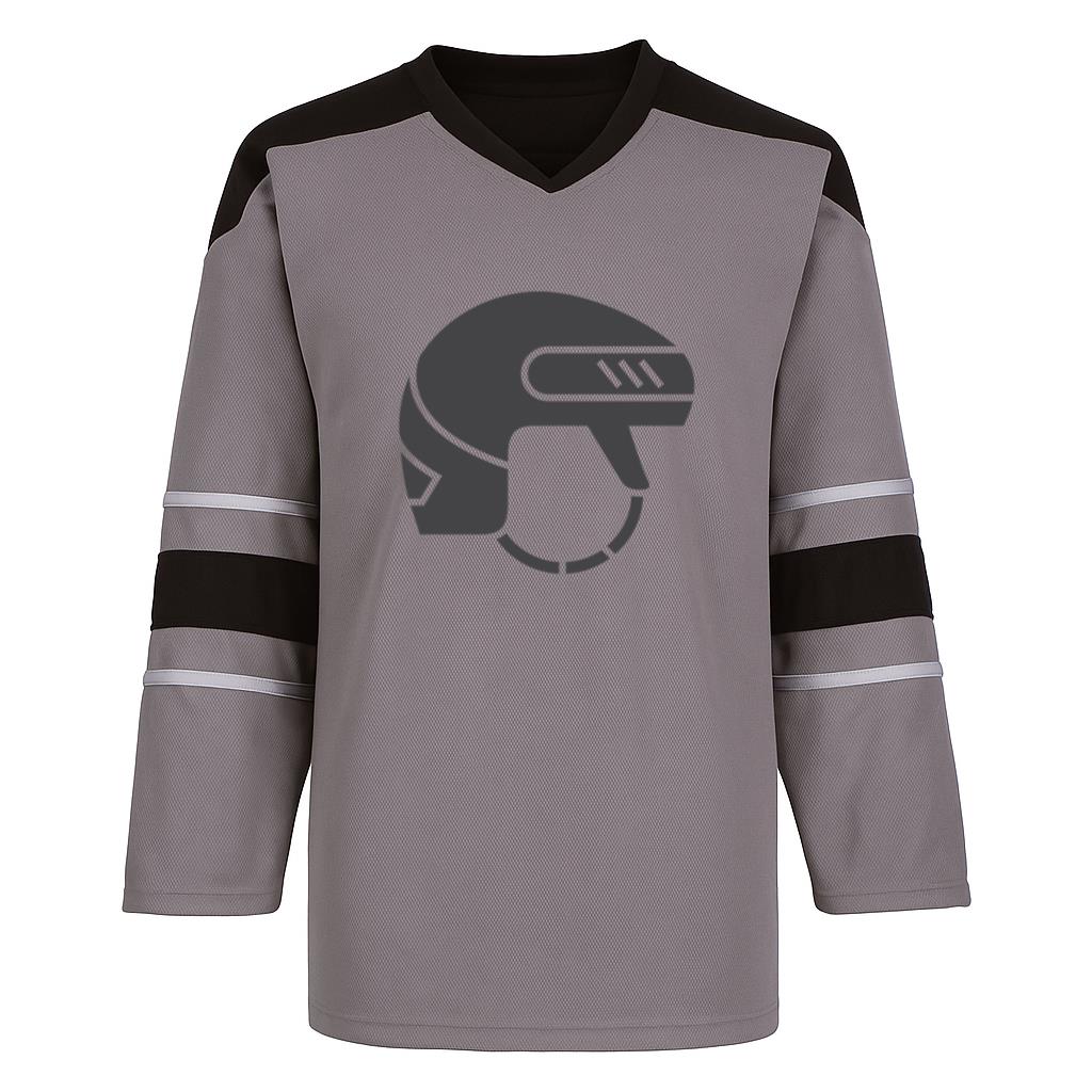 Ice Hockey Helmet Flat Icon Hockey Jersey