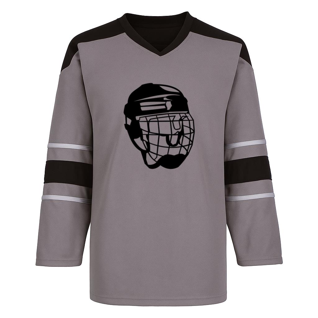 Ice Hockey Helmet High Contrast Hockey Jersey