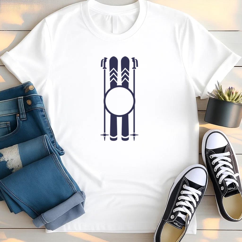 Ski Customizable Monogram T Shirt