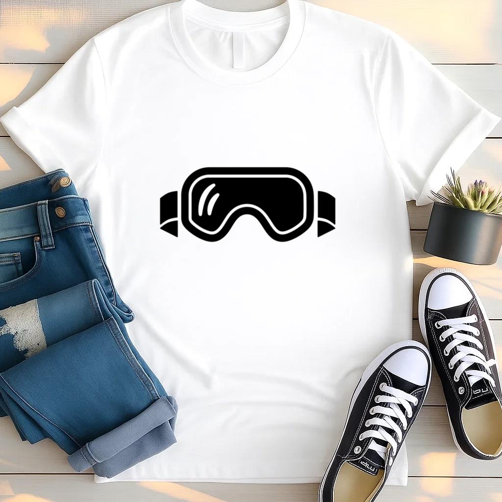 Ski Glasses Icon T Shirt