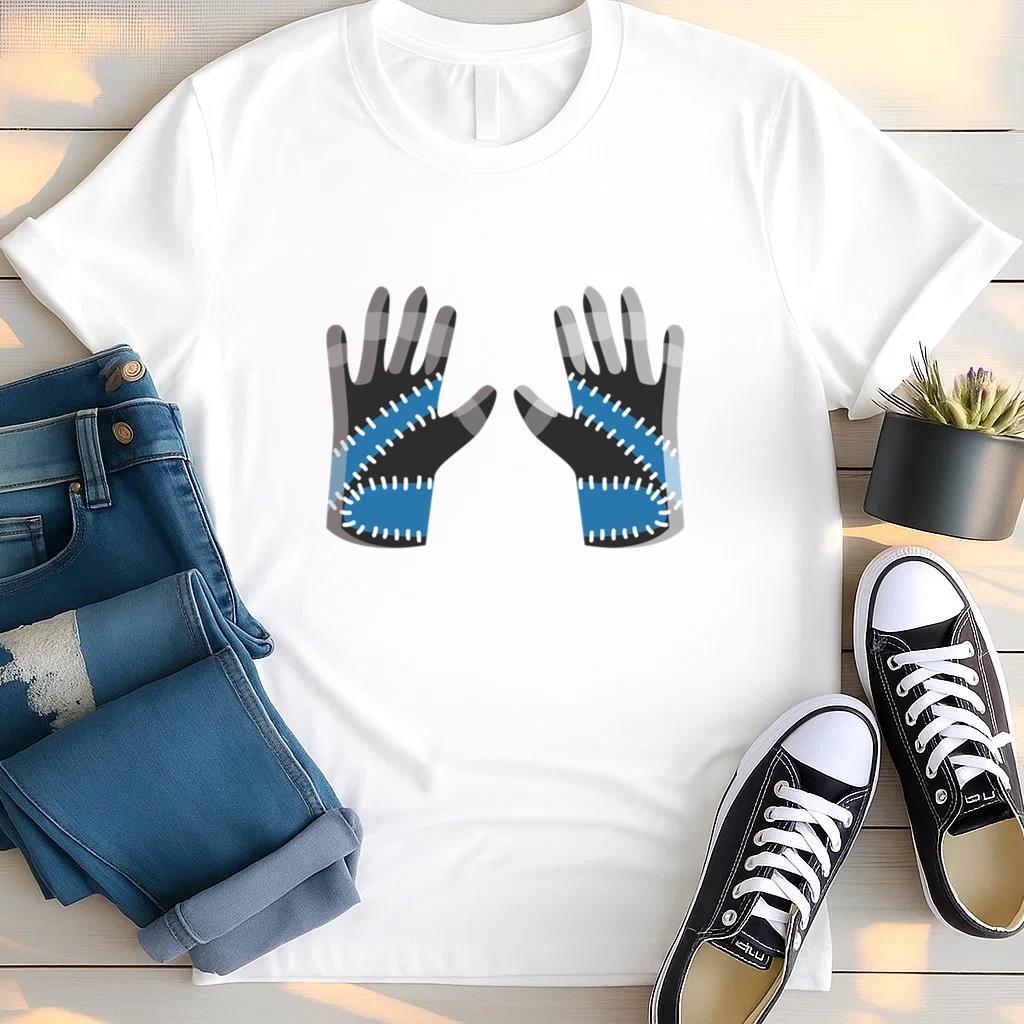 Ski Gloves Icon T Shirt